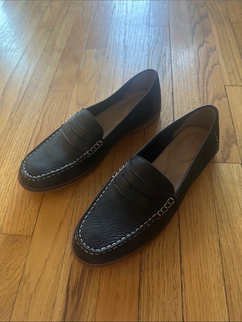 Sperry Black Flats